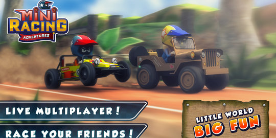 Mini Racing Adventures, game anak bangsa yang berhasil mendunia