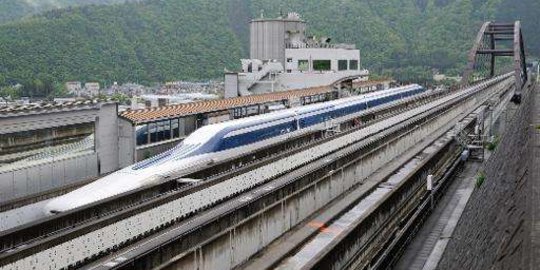 Maglev, kereta super cepat baru Jepang yang akan gantikan Shinkansen
