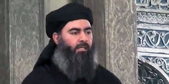 Pemimpin ISIS al-Baghdadi luka parah akibat serangan udara