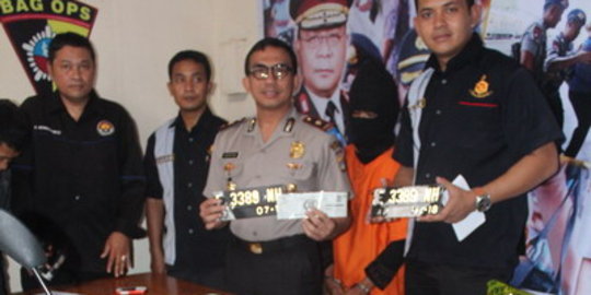 Mahasiswa pelaku curanmor di Kediri ditangkap saat kabur ke Malang
