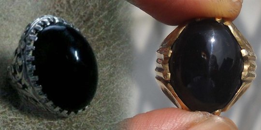 Faik telan cincin batu akik dan baru keluar tiga hari kemudian