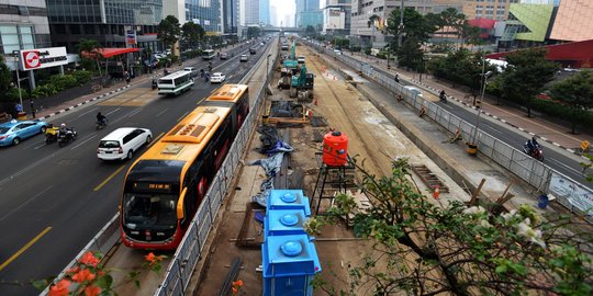 Hingga Kamis besok, rute Transjakarta Blok M-Kota diubah