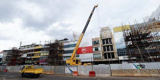 Proyek MRT di Blok M masuki tahap pembuatan tiang jalan layang