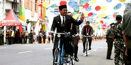 Aksi Ridwan Kamil saat KAA yang tuai pujian