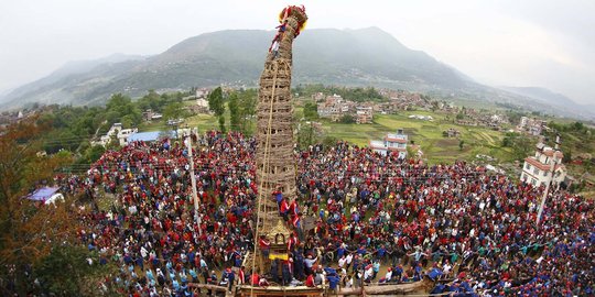 Mengenal Rato Machhindranath, dewa hujan umat Hindu & Buddha Nepal