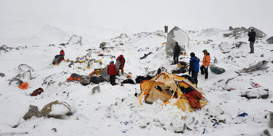 Hilang, 3 pendaki WNI terakhir kontak sehari sebelum gempa Nepal