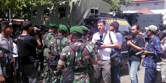 Jelang eksekusi terpidana mati, TNI jaga ring 2 di Nusakambangan