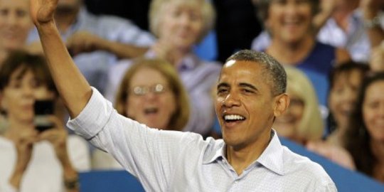 Obama melawak bersama komedian saat ketemu wartawan Gedung Putih