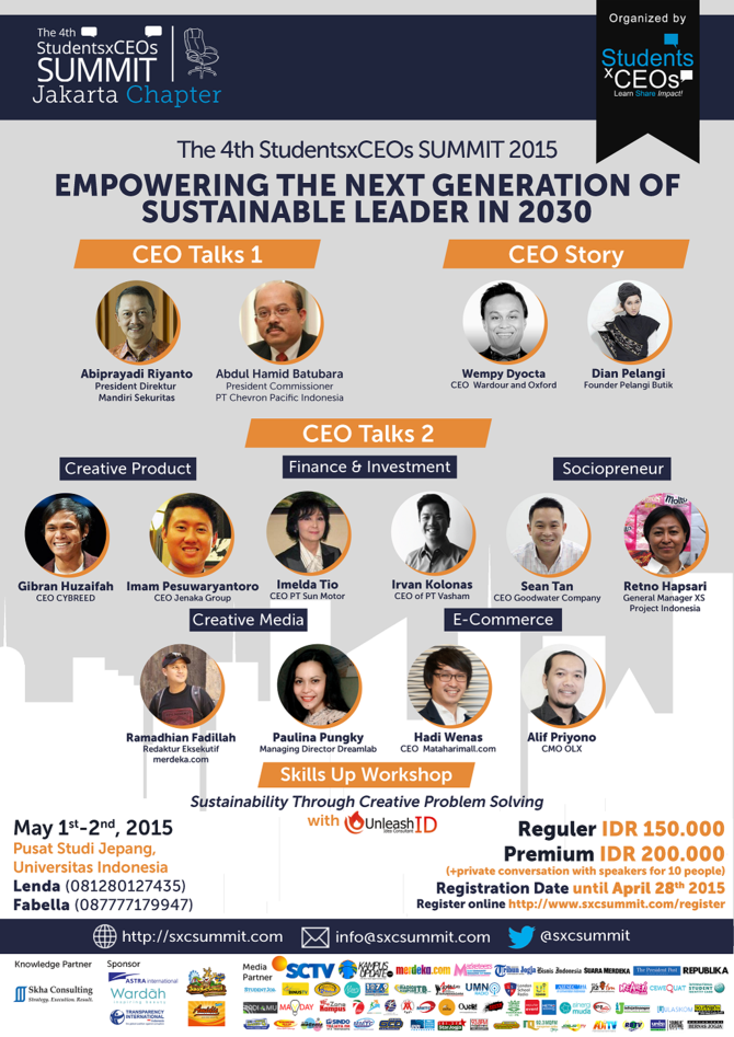 poster 4th studentsxceo summit