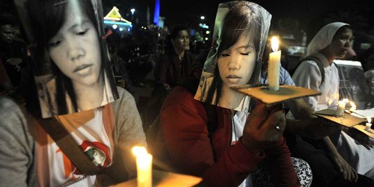 Aksi lilin tolak eksekusi Mary Jane di Istana Negara