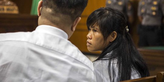 Jelang eksekusi, Mary Jane temui sang ibu dengan tangan terborgol