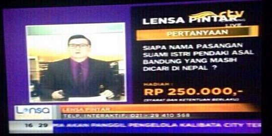 RTV dikecam bikin kuis berhadiah soal gempa Nepal