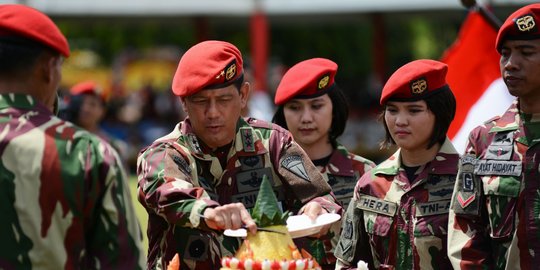 Berurai air mata, Danjen nyatakan loyalitas Kopassus hanya buat NKRI