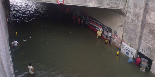 Banjir di underpass Solo-Sukoharjo diduga akibat sabotase