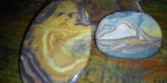 Batu motif Casper ini bikin ngiler pecinta akik