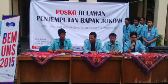 Mahasiswa Solo panggil pulang Jokowi melalui surat