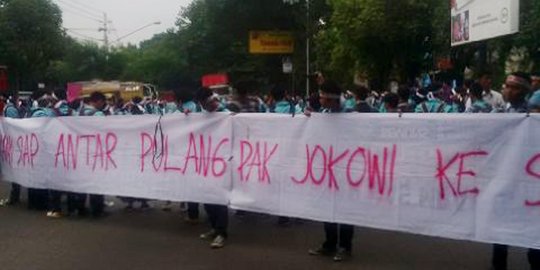 Gembos, mahasiswa UNS cuma jemput Jokowi lewat surat