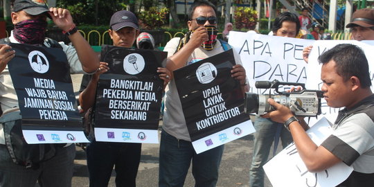 May Day, AJI Kediri 'haramkan' konvergensi media