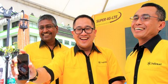 Indosat luncurkan jaringan 4G LTE di tiga kota besar