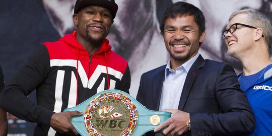 5 Fakta pertandingan Mayweather Vs Pacquaio yang bikin geleng-geleng