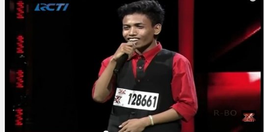 Wajah sedih Boby Berliandika terlempar dari X-Factor