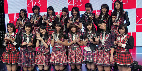 Melihat pengumuman hasil perolehan suara 'pemilu' JKT48