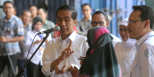 Jokowi akui layanan dokter dan perawat RS untuk pasien KIS buruk