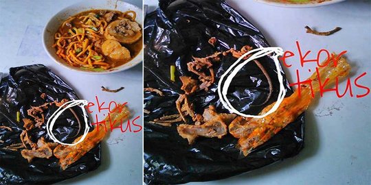 Mi ayam diduga berisi buntut tikus di Bandung dijual Rp 5.500