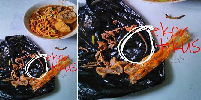 Mie ayam buntut tikus hingga abon daging berbelatung gegerkan warga