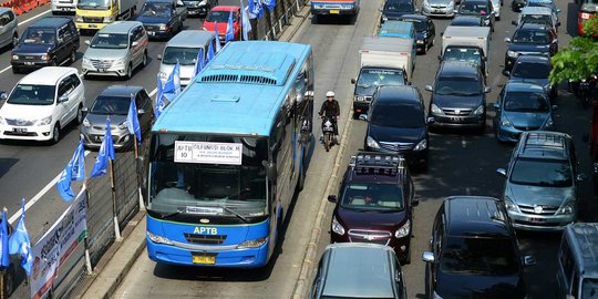 Dishub DKI larang APTB masuk Jakarta