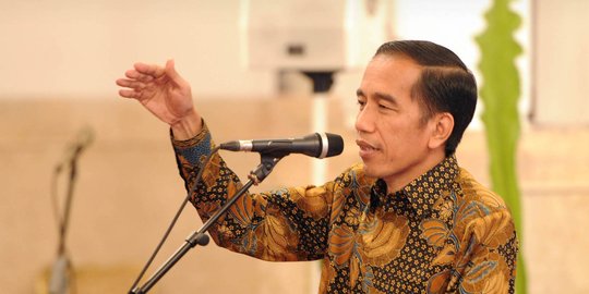 Ditanya soal reshuffle, Jokowi malah berguyon