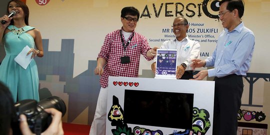 Jackie Chan luncurkan aplikasi game anti-narkoba