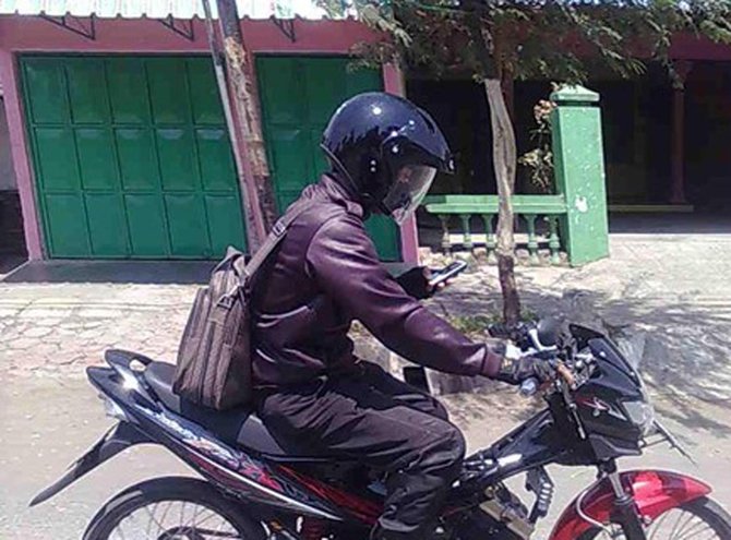 ulah pemotor di indonesia