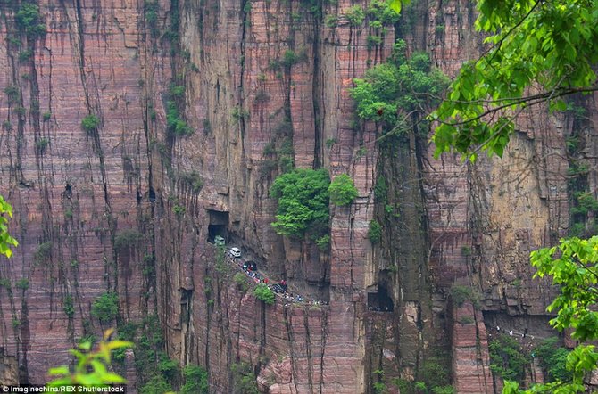 tebing desa guo liang cun china