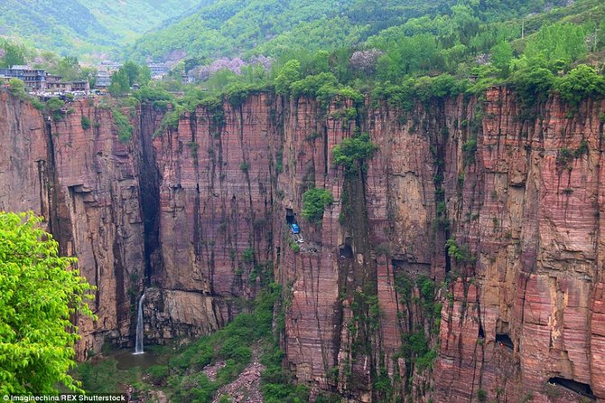 tebing desa guo liang cun china