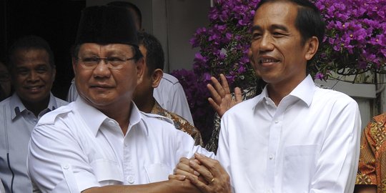 Percakapan Jokowi dan Prabowo mengundang tawa