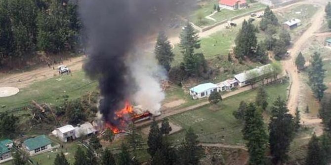 Taliban klaim tembak helikopter di Pakistan, tewaskan istri dubes RI