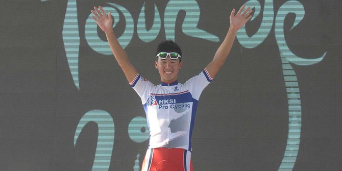 Leung Chun Wing rebut podium pertama etape terakhir ITdBI 2015