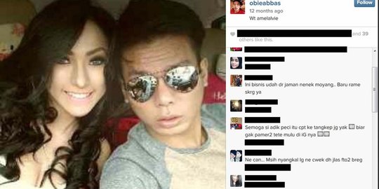 selfie bareng robbie abbas sang mucikari artis