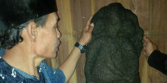 Ini Patung Ganesha berbelalai patah yang gegerkan warga Kediri