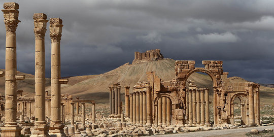 Ini kota kuno Palmyra yang terancam hancur oleh ISIS