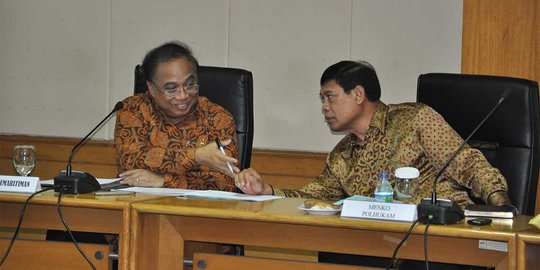 Jokowi ditemui adik buron Bank Bali, ini tanggapan Menteri Tedjo