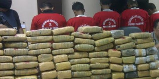 30 Kg ganja disita dari bukit Madina