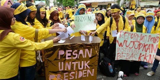 Demo 21 Mei, BEM UI bantah mau lengserkan Jokowi