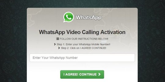 Awas, jangan instal fitur video call terbaru WhatsApp!