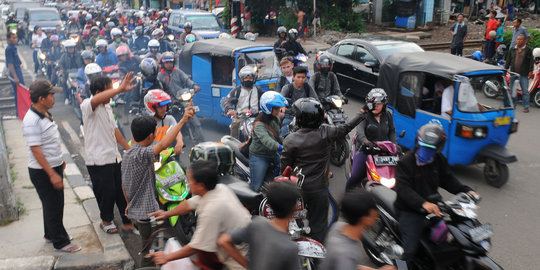 Ada demo Harkitnas, ini pengalihan arus lalu lintas di ibu kota