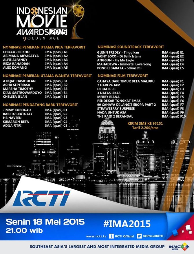 indonesia movie awards 2015