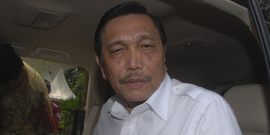 Luhut Panjaitan tak mau ikut campur soal reshuffle kabinet