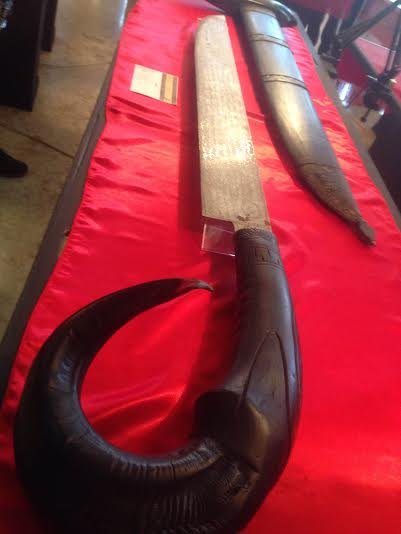 koleksi golok milik tjahjo kumolo