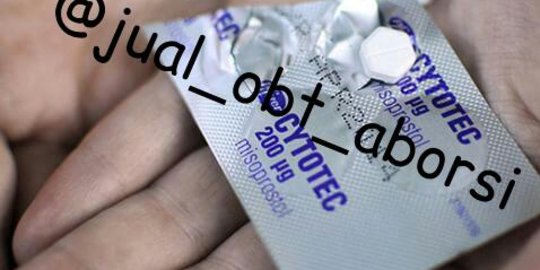 Akun penyedia obat aborsi marak di media sosial